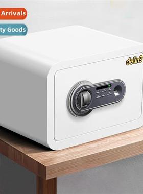 Small safe fingerprint code mini all-steel into  wall safe d