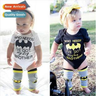 pattern infant Batman print letters summer 2019 hajacket