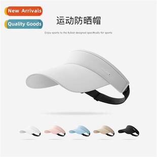 Summer new sports sunscreen hollow cap female outdoor sunscr