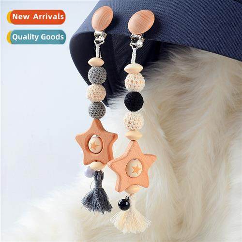 INS Stroller Pentagram Pendant Accessory Baby Toys Teething