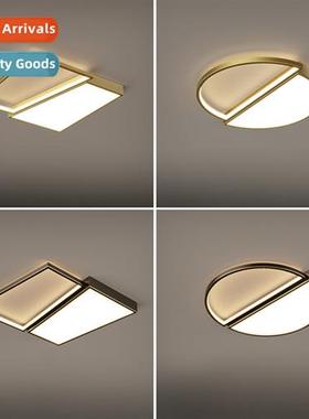 Modern simple copper led ceiling light persalized living roo