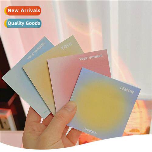 Gradient sticky notes small sticky note book note pad hbook