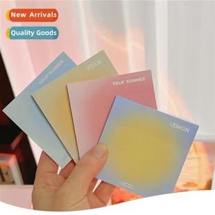 Gradient sticky notes small sticky note book note pad hbook