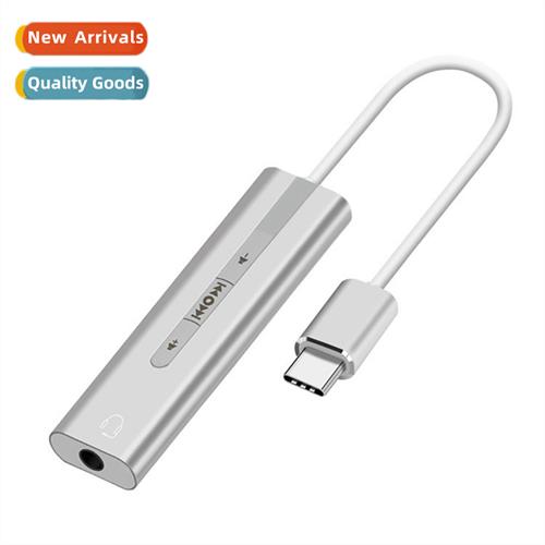 USB-C external sound card drive-free desktop laptop type-c t