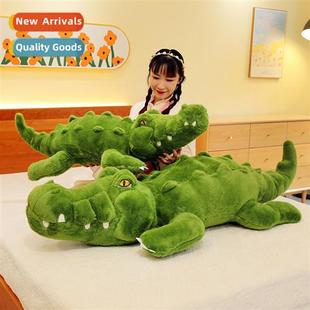 bed war pillow doll sleep girls toys plush crocodile Cute