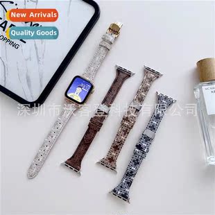 small savage waist 适用Apple buckle flower butterfly Ling