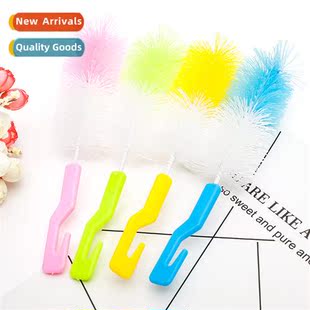 hle cup Colorful wire bendable brush stain nyl