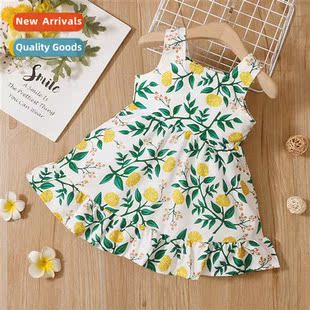 2021 new sleeveless spring halte fall children Girls