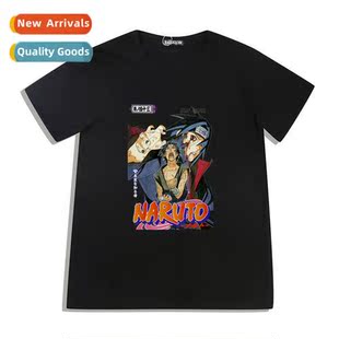 Japan anime cott short-sleeved t-shirt summer new Naruto Uch