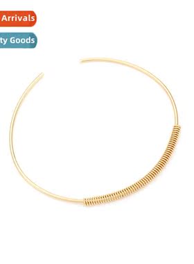 ZA temperament persaly circle necklace fashi retro spring co