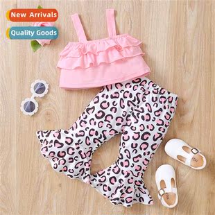 solid leo Autumn top halter color new 2022 Spring Girls