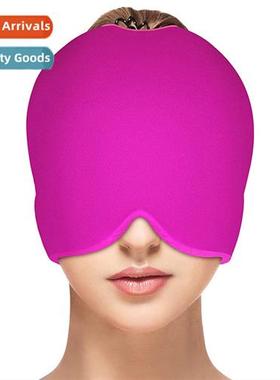 Physical Cooling  & Cold Pack Head Cover Gel Ice Pack Mask S