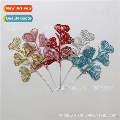 Christmas decoratis sprinkles love leaves household ornament