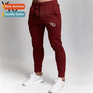 Muscle Fness Sports Slim Pants Mens Running Fness Cott Sweat