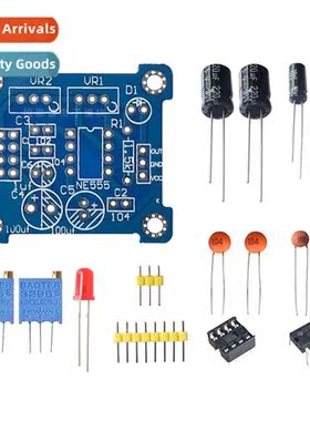 NE555 Pulse Frequency Duty Cycle Square Rectangle Waveform S