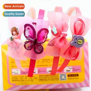 frosted cute teeth plastic carto tie bow childrens