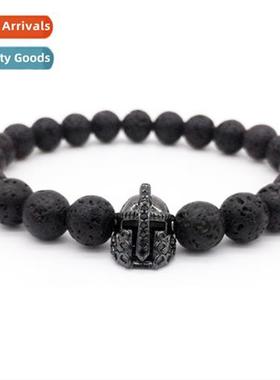 Lava Ste Volcano Vintage Armor Microset Helmet Charm Bracele