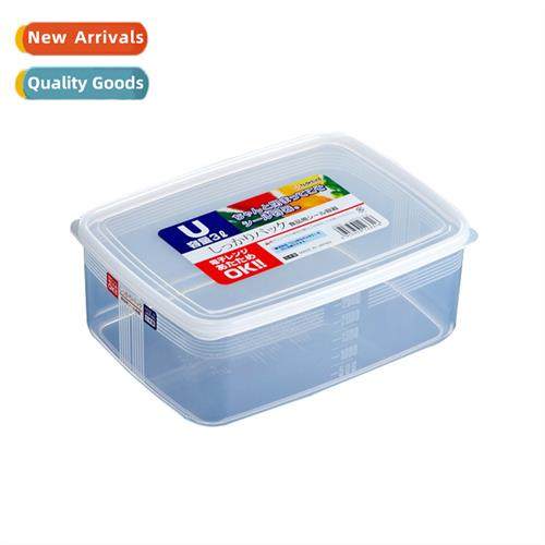 Japan imported  wh scale plastic food ctainer 3L plastic squ