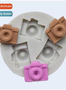 DIY Baking Tools 3 Hole Camera Flip Cake Decorati Chocolate