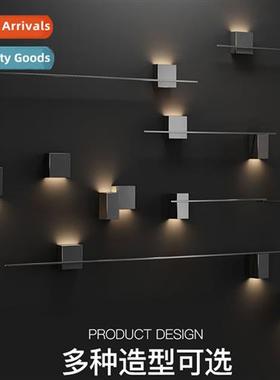 Minimalist lg combinati wall lamps staircase aisle corridor