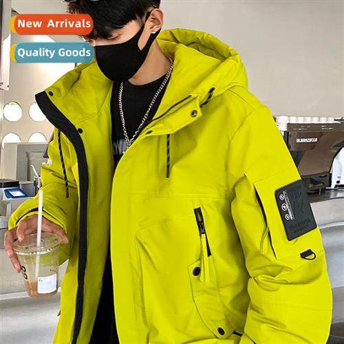tide down jacket mens winter thickened warm new workwear Ame
