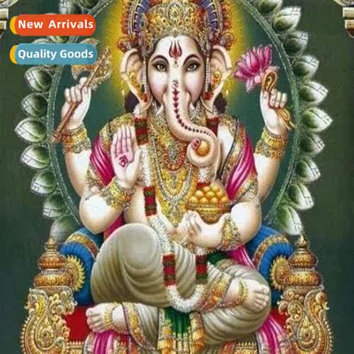 Diamd painting new DIY Indian God elephant full round diamd