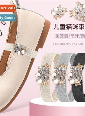 New childrens Loafers cat laces free inati anti-heel drop fi