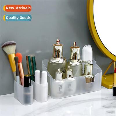 Desktop dresser cosmetics lipstick skincare organizer home w