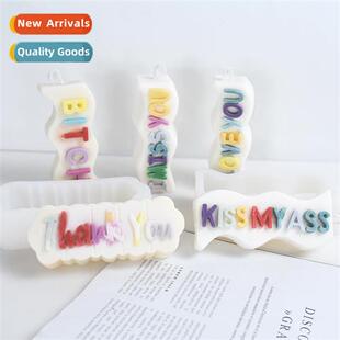 Candle Aroma Silice Mould Slogan Aroma Candle Mould Plaster