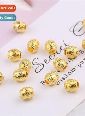 diy hmade jewelry accessories 6mm spacer beads color preserv