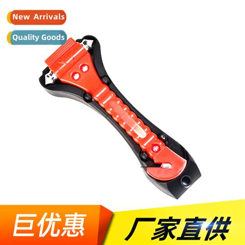 Auto supplies 2-in-1 safety hammer double steel tip wh brack