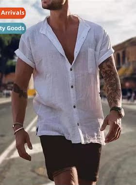 2022 spring  summer in spring  summer new mens solid color c