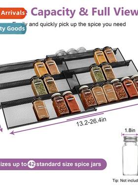 Pull-out Drawer Basket Organizer Kchen Spice Cabinet Shelf U