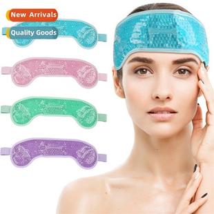 hot cold adult gel protector beads forehead PVC compress