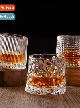 Creative rotating glass wine glass not pouring ins Japanese