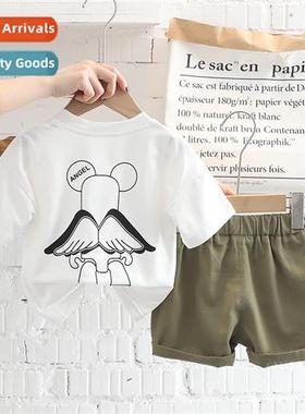 Baby summer boys short-sleeved su 2022 new 0-1-3 years old 4