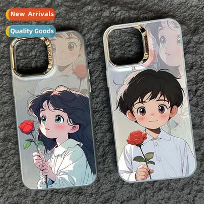Boys couples 适用Apple 15 phone case female 13promax iphone1