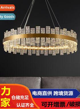 Stainless Steel Simple Atmosphere Italian French Crystal Liv