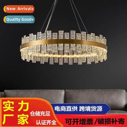 Stainless Steel Simple Atmosphere Italian French Crystal Liv