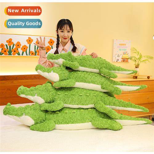 Cute crocodile pillow plush toys girls bed wh sleep doll war