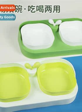 Small fresh shoots cat bowl cat food bowl feeding  drinking