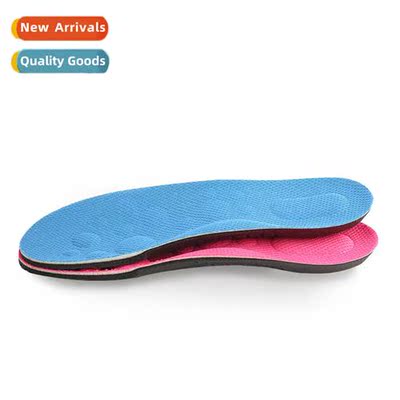 Childrens Massage Shock Absorpti Baby Sports Insole Mens  Wo