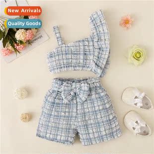 2022 new top spring persa halter fall sleeveless Girls