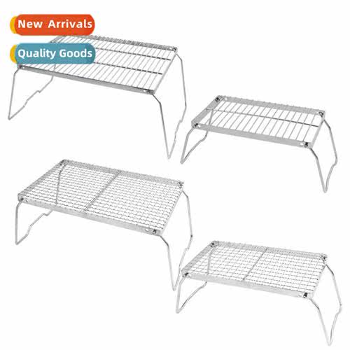 Outdoor Stainless Steel Folding Barbecue Grill Picnic Cvenie