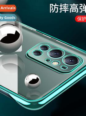 适用 plus 9pro cell ph case plus 9R transparent bezel-less p