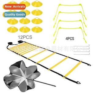 New Football Training Agily Ladder Set Rope Ladder Hurdle Lo