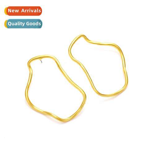 simple design  irregular geometric earrings earrings retro a