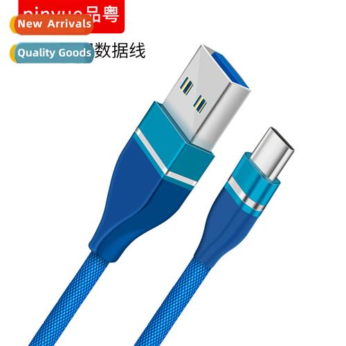 5A cell phone braided data cable 适用apple android oppo huaw
