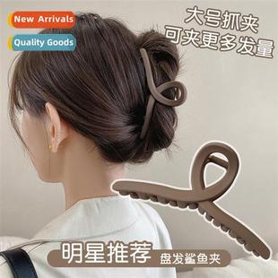 2023 new plate clip shark head female back Grab clips