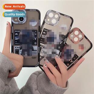 Tide Astraut Transparent Phe Case iphe14 Full St Case Apple